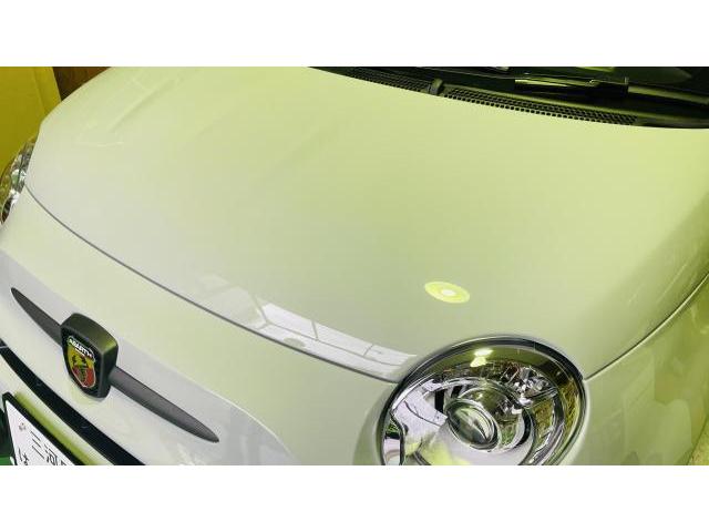 FIAT　ABARTH　（フィアット　アバルト）にボディーコーティング　＆　レーダー・デカール施工　愛知県　名古屋市　中区