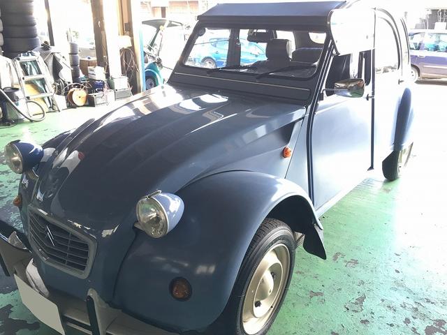 2CV　エンジン不調　キャブ調整