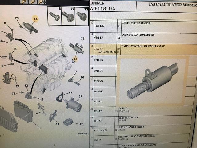 プジョー　207　エンジンチェックランプ点灯修理