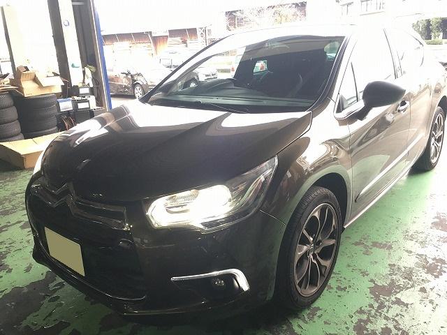 【岐阜　シトロエン専門店】シトロエンC6エンジンオイル交換