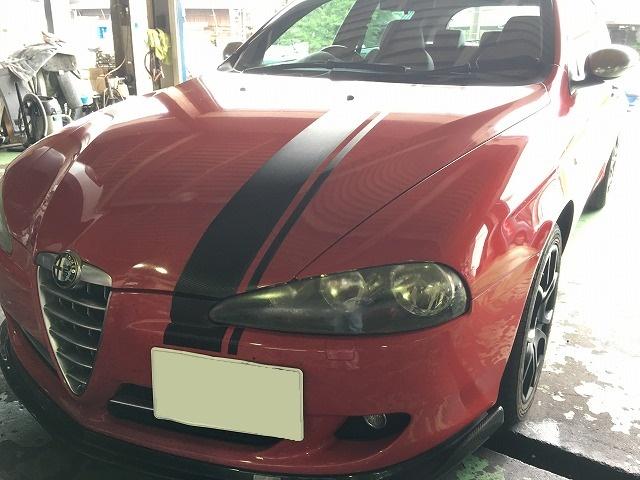 アルファ147　車検整備