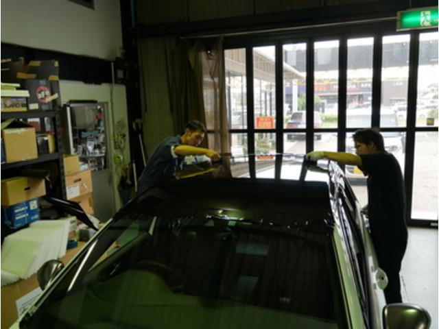 ゴルフ7　ルーフラッピング　豊橋市在住