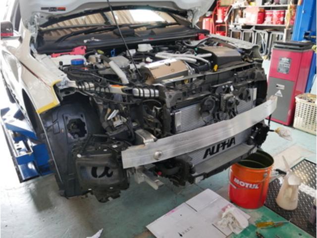 GIA45 インタークーラー交換