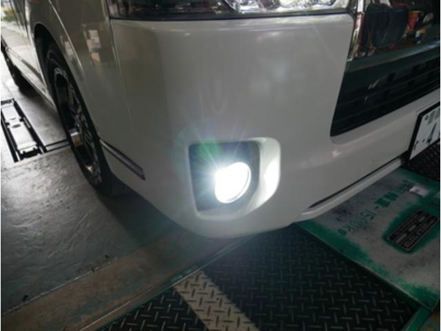 ハイエース　ライト関係交換　修理　不具合　豊川市