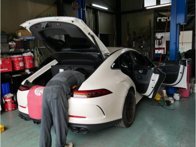 ＡＭＧ ＧＴ　ＣＤチェンジャー取付　ＡＭＧ ＧＴ/ＧＴＳ　豊川市　岡崎市　外車　輸入車　持ち込みパーツ
