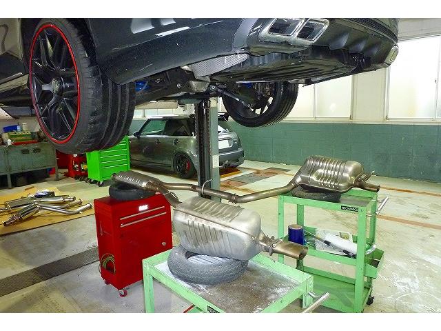 W212　Eクラス　マフラー交換