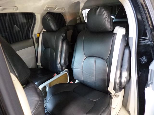 エスティマ　レザーシートカバー持ち込み取付　