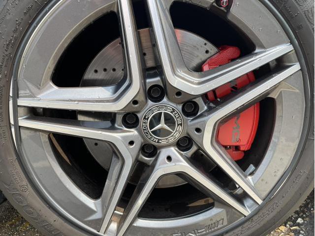 R1年式　メルセデスベンツ　CLA　シューティングブレーク　W118　キャリパー塗装＆グリルメッシュ＆TVｷｬﾝｾﾗｰ＆ミラー型ドラレコ前後＆レーダー＆デカールシート取付