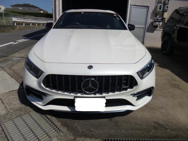 Ｒ2年式　メルセデスベンツ　ＣＬＳ５３　ＡＭＧ　パナメリカーナグリル交換　