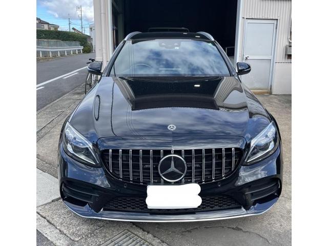 Ｒ1年式　メルセデスベンツ　Ｗ２０５　Ｃクラス　パナメリカーナグリル交換