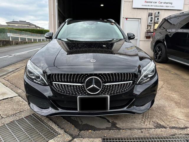 M・ベンツ Cクラス W205 グリル交換（ダイヤモンドグリル装着