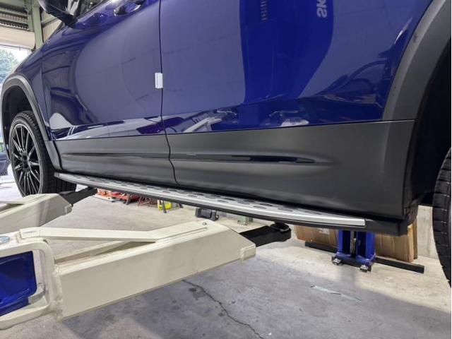 X247 メルセデス・ベンツ GLB サイドステップ・マフラーカッター・キャリパーカバー取付