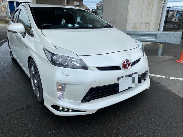 プリウス　３０　エアロ　フロント　リア　取り付け　取付　持ち込み　持込　トヨタ　国産車　カスタム　岐阜県　岐阜市　各務原市　関市　岐南町　笠松町　愛知県　一宮市
土日営業　休日営業　外装品取付　パーツ