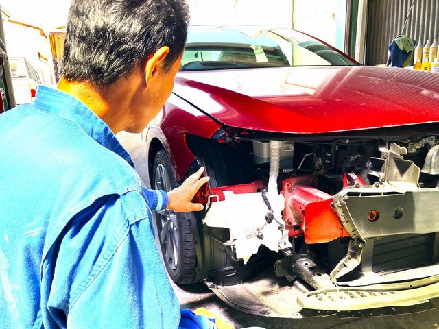 【工程１】損傷状態を確認します