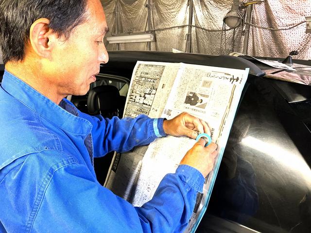 【工程１１】改めてマスキングします（ココが仕上がりに影響します）