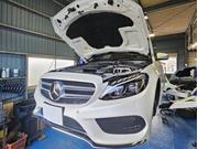 Cクラス(W205)ステーションワゴン リアエアサス交換&バルブ Cクラス(W205)ステーションワゴン リアエアサス交換&バルブ