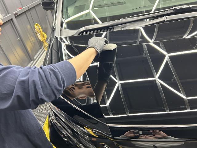 トヨタ　アルファード　長久手市　ボディコーティング　名古屋市にお住いのお客さま