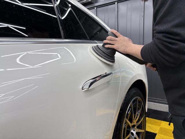 メルセデス・ベンツ　ＥＱＳ　長久手市　ボディコーティング　名古屋市にお住いのお客さま　日進市・名東区・守山区・尾張旭市・瀬戸市・豊田市から好アクセス