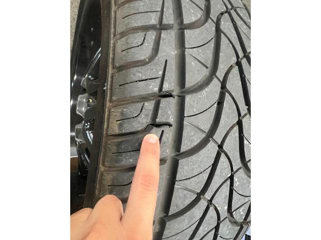 ハマー　ハマーＨ２　タイヤ交換 26インチタイヤ交換 315/40R26タイヤ交換 アメ車タイヤ交換 愛知県 津島市 あま市 名古屋市