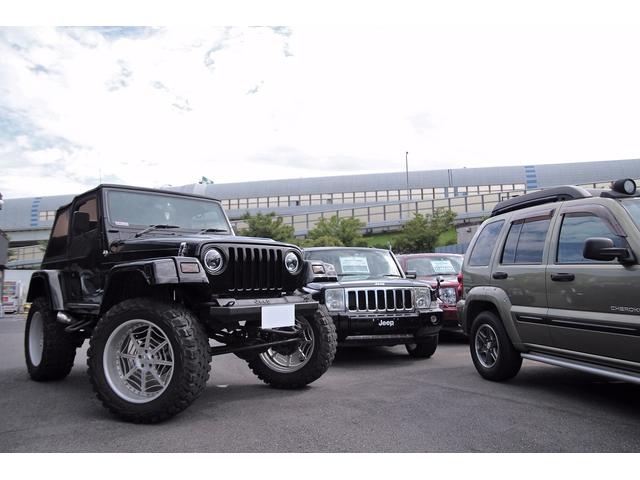 Jeep　ジープ　ラングラー　TJ40S　マフラー交換　カスタム　リフトアップ車　埼玉県　八潮市　越谷市　三郷市　草加市　吉川市　東京都　他輸入車ブランド　国産車歓迎