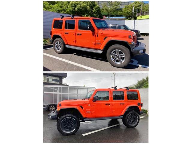 Jeep ラングラー ラングラーアンリミテッド JL36L JL20LJK36S JK36L  リフトアップ カスタム 塗装 オールペン 国産車 輸入車 軽自動車 車種問わず対応可能 埼玉県 吉川市 八潮市 草加市 東京都 神奈川県 千葉県