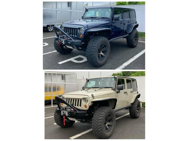 ジープ ラングラー JK オールペン 全塗装 埼玉 八潮 車検 天張り 張替え ETC ドラレコ アンドロイドナビ 取付 カスタム ドレスアップ パーツ持込 歓迎