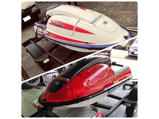 ジェットスキー kawasaki W230 塗装 埼玉 八潮 車検 内装 天張り ジェットスキー kawasaki W230 塗装 埼玉 八潮 車検 内装 天張り
