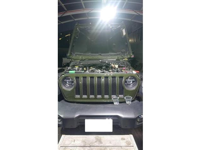 Jeep/ジープ/ラングラー/ラングラーアンリミテッド/JL36L/JL20L//JL/インジェクター交換/整備/点検/車検/鈑金/塗装/カスタム/全塗装/代車無料/埼玉県/八潮市/吉川市/草加市/越谷市/川口市/春日部市/千葉県/茨城県