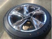 【引取限定】クラウンスポーツ 純正アルミタイヤ 2本 ガリ傷あり 引取希望】クラウンスポーツ 純正アルミタイヤ 2本 ガリ傷あり