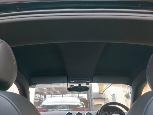 ＴＴクーペ　内装補修・修理　ルーフライニング張替　天井張替