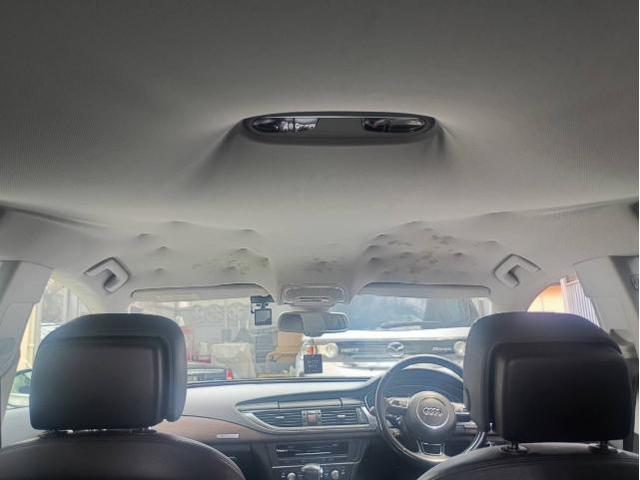 【アウディA7】天井（ルーフライニング）たるみ張り替え