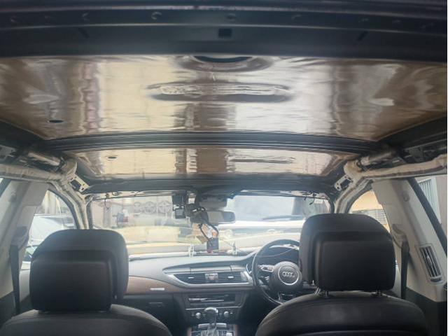 【アウディA7】天井（ルーフライニング）たるみ張り替え