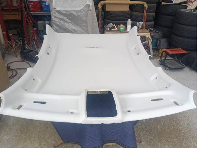 【アウディA6】天井（ルーフライニング）たるみ張替