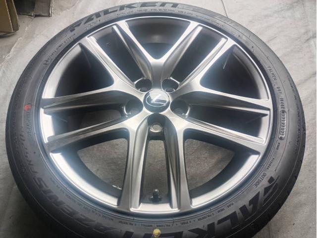 【レクサス・CT】純正ホイールの修理・ハイパーガンメタ塗装