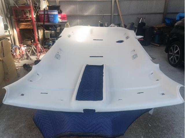 【フォルクスワーゲン・シャラン】天井たるみの補修＆張り替え