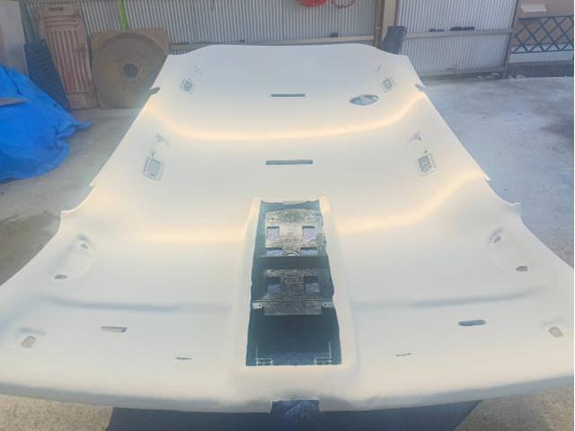 【フォルクスワーゲン・シャラン】天井たるみの補修＆張り替え