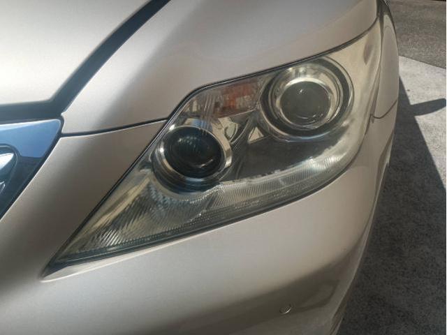 【レクサス LS】ヘッドライトクリーニングで黄ばみをリペア