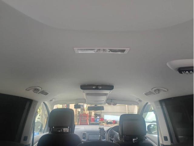 【フォルクスワーゲン・シャラン】天井たるみの補修＆張替え