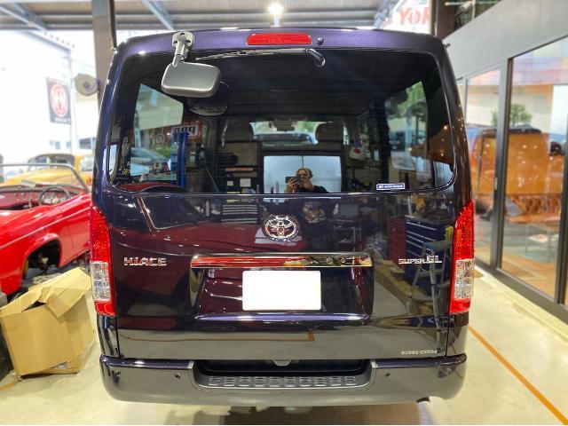 【ガラスコーティング施工】トヨタ　ハイエース　ボディコーティング 磨き　ガラス 水垢　鉄粉　ウロコ取り　洗車　｜横浜市都筑区 COOLMAN