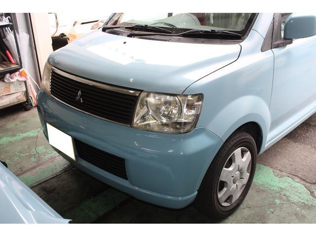 三菱　ｅｋワゴン　バンパー・ライト・フェンダー交換　川口　戸田