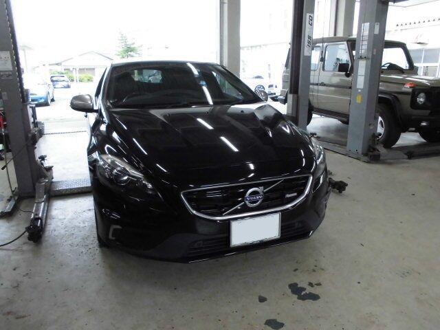 ボルボ　Ｖ４０　Ｔ５Ｒデザイン　ＡＢＳ故障メッセージ表示