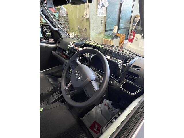 ハイゼットトラック　カーナビ・ETC・ドラレコ取付