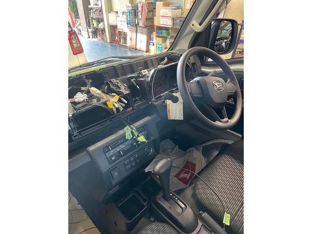 ハイゼットトラック　カーナビ・ETC・ドラレコ取付