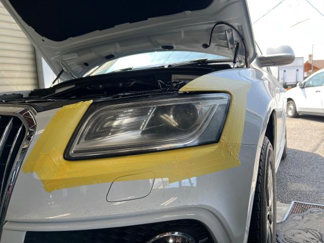 アウディ　Ｑ５　ヘッドライトコーティング　西多摩郡瑞穂町/青梅市/羽村市/福生市/あきる野市/武蔵村山市/東大和市/東村山市/昭島市/立川市/八王子市/所沢市/川越市/入間市/飯能市/狭山市