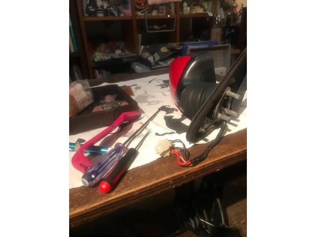 プジョー405ミラー修理