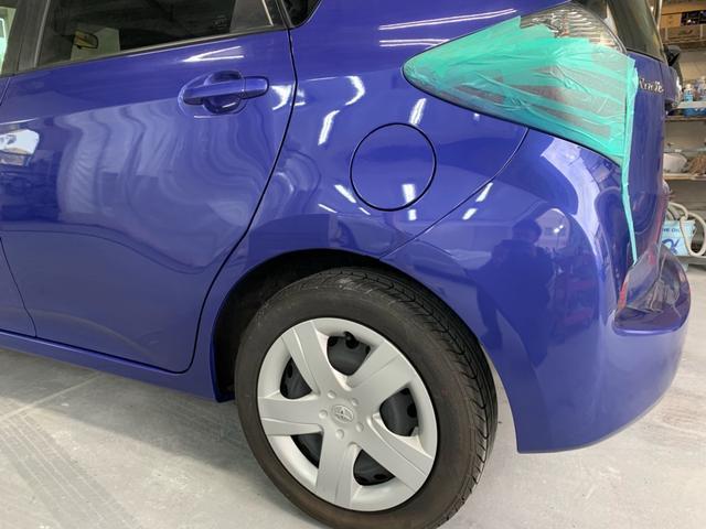 ラクティス 左クォーター リアバンパー 修理　横浜 川崎 町田 港北 格安 代車 直し 板金 塗装 BP コーティング 見積 即日 対応 格安 インター 青葉  メール 電話 問い合わせ 保険修理 