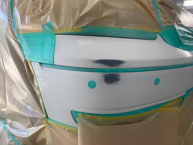 トヨタ セルシオ フロントバンパー　修理　キズ　外車　安い　格安　ヘコミ　キズ　輸入車　青葉台　市が尾　横浜　ヨコハマ　レンタカー　買取査定