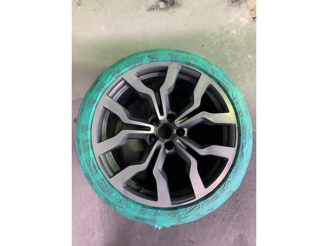 Audi アウディ R8 塗装（ホイール・フロントバンパー・グリル・エンブレム）飛び石 純正 横浜 青葉区 修理 