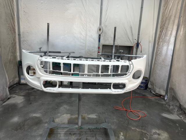 ミニクーパー　右リアドア、フロントバンパー修理