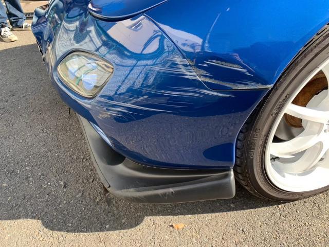 マツダ　ＲＸ－７　左フロント部修理